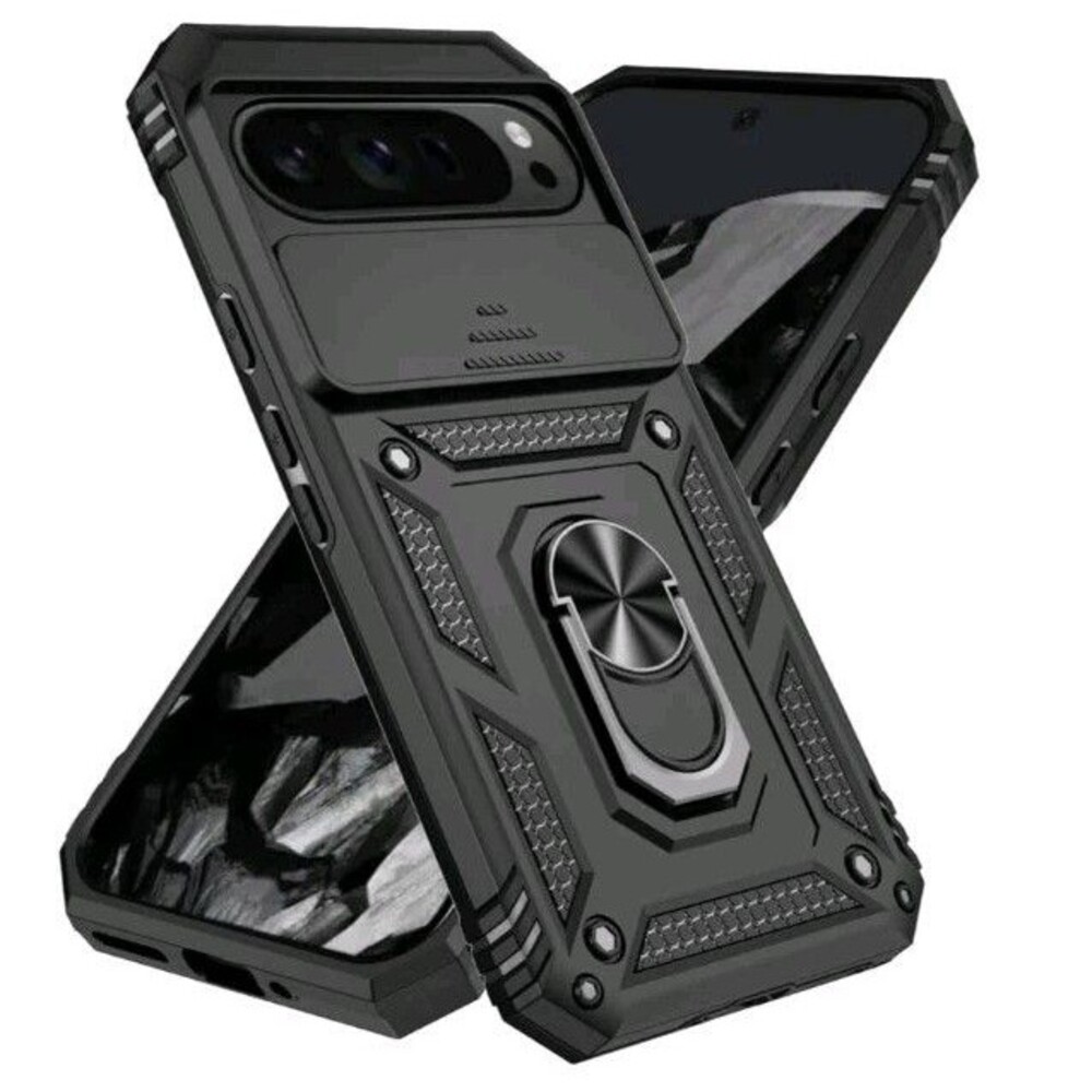 SunStory Compatible with Google Pixel 10/9 Pro XL Case with HD Screen Protector